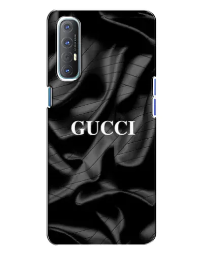 Чехол для OPPO Reno 3 с картинкой «Gucci — шелковые волны»