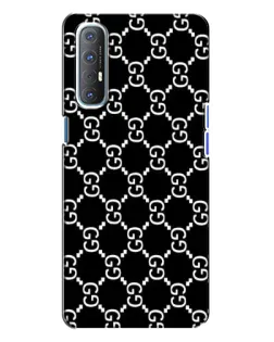 Чехол для OPPO Reno 3 с картинкой «Gucci — сетчатый паттерн» Чехол для OPPO Reno 3 с картинкой «Gucci — сетчатый паттерн»
