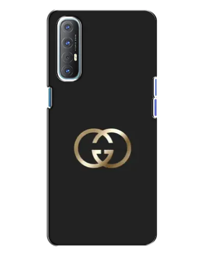 Чехол для OPPO Reno 3 с картинкой «Минимализм Gucci»