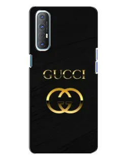 Чехол для OPPO Reno 3 с картинкой «Золотой логотип Gucci» Чехол для OPPO Reno 3 с картинкой «Золотой логотип Gucci»