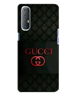 Чехол для OPPO Reno 3 с картинкой «Gucci — стеганый черный» Чехол для OPPO Reno 3 с картинкой «Gucci — стеганый черный»