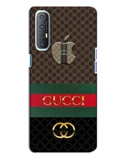 Чехол для OPPO Reno 3 с картинкой «Gucci — брендированный десерт» Чехол для OPPO Reno 3 с картинкой «Gucci — брендированный десерт»