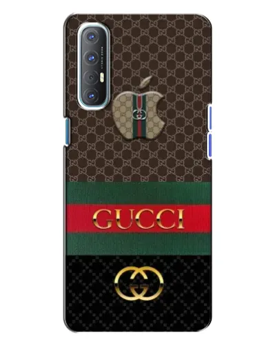 Чехол для OPPO Reno 3 с картинкой «Gucci — брендированный десерт»
