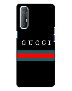 Чехол для OPPO Reno 3 с картинкой «Gucci — красный пояс» Чехол для OPPO Reno 3 с картинкой «Gucci — красный пояс»