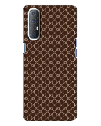 Чохол для OPPO Reno 3 з картинкою «Gucci — шоколадна сітка» Чохол для OPPO Reno 3 з картинкою «Gucci — шоколадна сітка»