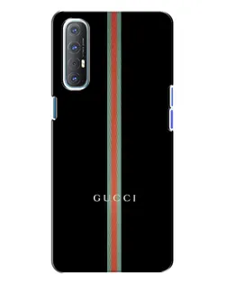 Чехол для OPPO Reno 3 с картинкой «Gucci — строгая линия» Чехол для OPPO Reno 3 с картинкой «Gucci — строгая линия»