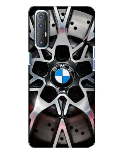 Чехол для OPPO Reno 3 с картинкой «BMW — деталь диска» Чехол для OPPO Reno 3 с картинкой «BMW — деталь диска»