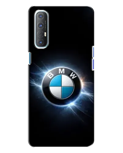 Чехол для OPPO Reno 3 с картинкой «BMW — неоновое сияние» Чехол для OPPO Reno 3 с картинкой «BMW — неоновое сияние»