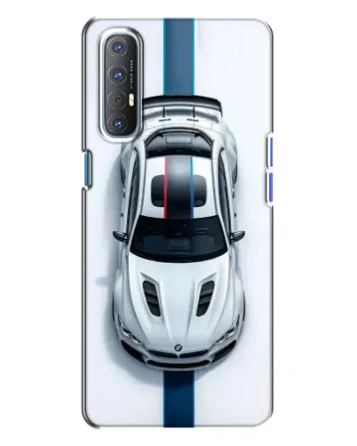 Чехол для OPPO Reno 3 с картинкой «Вид сверху — BMW M» Чехол для OPPO Reno 3 с картинкой «Вид сверху — BMW M»
