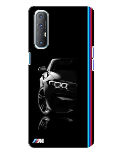 Чехол для OPPO Reno 3 с картинкой «Силуэт BMW в темноте» Чехол для OPPO Reno 3 с картинкой «Силуэт BMW в темноте»