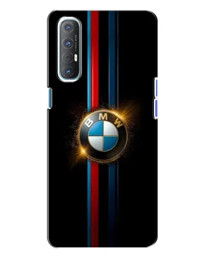 Чехол для OPPO Reno 3 с картинкой «BMW M-Power неон» Чехол для OPPO Reno 3 с картинкой «BMW M-Power неон»
