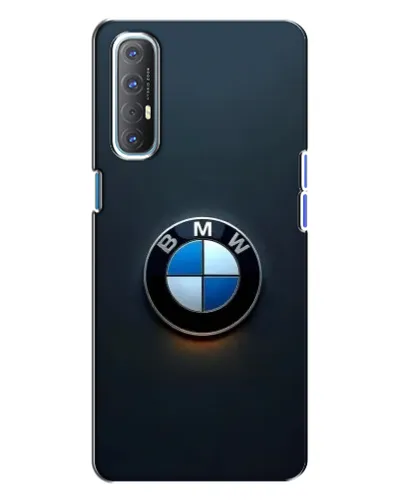 Чехол для OPPO Reno 3 с картинкой «Логотип BMW — минимализм» Чехол для OPPO Reno 3 с картинкой «Логотип BMW — минимализм»
