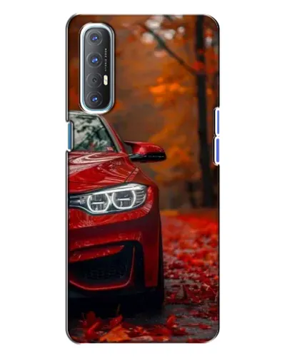 Чехол для OPPO Reno 3 с картинкой «Осенняя BMW M4» Чехол для OPPO Reno 3 с картинкой «Осенняя BMW M4»