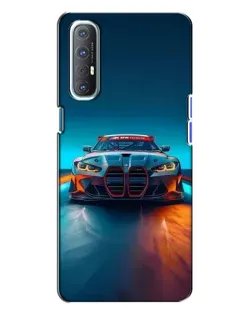 Чохол для OPPO Reno 3 з картинкою «BMW — вогні неону» Чохол для OPPO Reno 3 з картинкою «BMW — вогні неону»