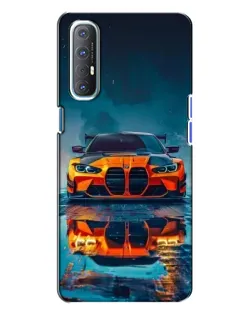 Чохол для OPPO Reno 3 з картинкою «BMW — золота емблема» Чохол для OPPO Reno 3 з картинкою «BMW — золота емблема»