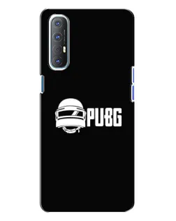 Чохол для OPPO Reno 3 з картинкою «PUBG — класичний лого»