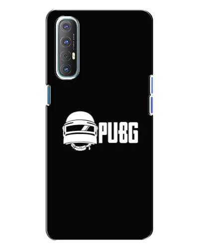 Чехол для OPPO Reno 3 с картинкой «PUBG — классический лого»