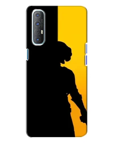 Чехол для OPPO Reno 3 с картинкой «Тень воина PUBG»