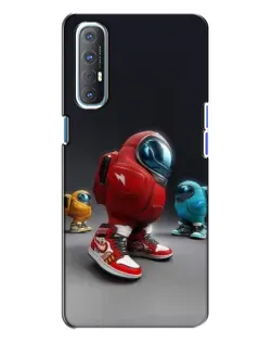 Чохол для OPPO Reno 3 з картинкою «Among Us — 3D стиль» Чохол для OPPO Reno 3 з картинкою «Among Us — 3D стиль»