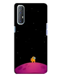 Чохол для OPPO Reno 3 з картинкою «Самотній герой на планеті» Чохол для OPPO Reno 3 з картинкою «Самотній герой на планеті»