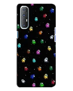 Чохол для OPPO Reno 3 з картинкою «Екіпаж Among Us» Чохол для OPPO Reno 3 з картинкою «Екіпаж Among Us»