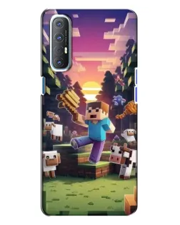 Чохол для OPPO Reno 3 з картинкою «Стів на фермі» Чохол для OPPO Reno 3 з картинкою «Стів на фермі»