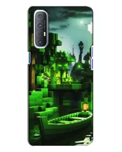 Чохол для OPPO Reno 3 з картинкою «Minecraft лісовий пейзаж» Чохол для OPPO Reno 3 з картинкою «Minecraft лісовий пейзаж»