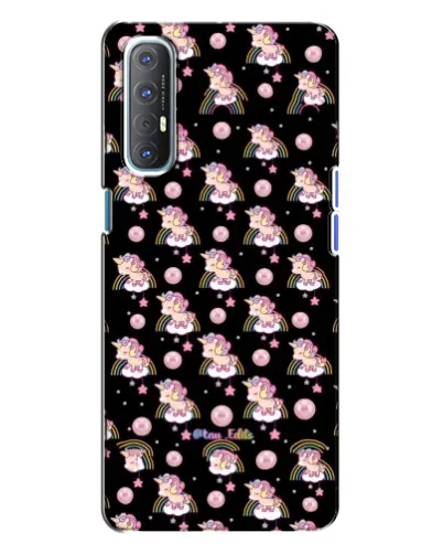 Чехол для OPPO Reno 3 с картинкой «Magic Unicorn паттерн» Чехол для OPPO Reno 3 с картинкой «Magic Unicorn паттерн»