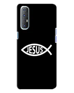Чехол для OPPO Reno 3 с картинкой «Классический Jesus»