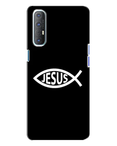 Чехол для OPPO Reno 3 с картинкой «Классический Jesus»