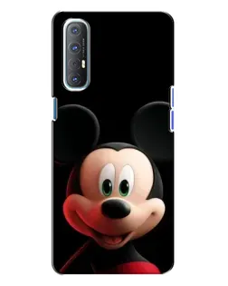 Чохол для OPPO Reno 3 з картинкою «Усміхнений Міккі Маус»