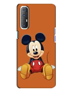 Чохол для OPPO Reno 3 з картинкою «Міккі відпочиває»