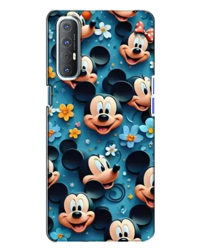 Чохол для OPPO Reno 3 з картинкою «Паттерн Міккі та Мінні» Чохол для OPPO Reno 3 з картинкою «Паттерн Міккі та Мінні»