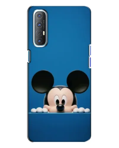 Чохол для OPPO Reno 3 з картинкою «Міккі виглядає» Чохол для OPPO Reno 3 з картинкою «Міккі виглядає»