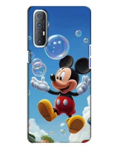 Чохол для OPPO Reno 3 з картинкою «Mickey та мильні бульбашки» Чохол для OPPO Reno 3 з картинкою «Mickey та мильні бульбашки»