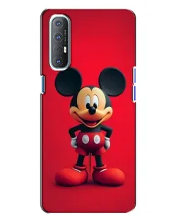 Чохол для OPPO Reno 3 з картинкою «Mickey в повний зріст»