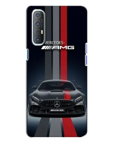 Чехол для OPPO Reno 3 с картинкой «Mercedes — белый карбон» Чехол для OPPO Reno 3 с картинкой «Mercedes — белый карбон»