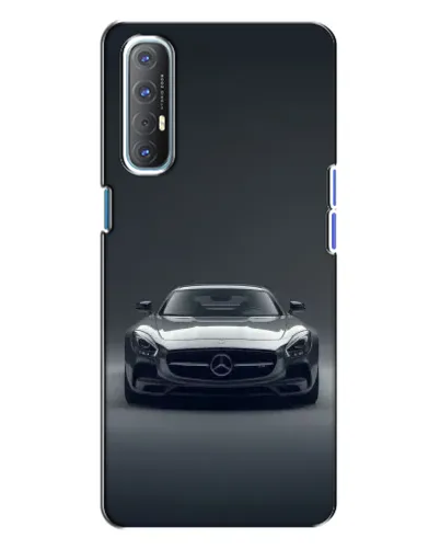 Чехол для OPPO Reno 3 с картинкой «Mercedes на черном» Чехол для OPPO Reno 3 с картинкой «Mercedes на черном»