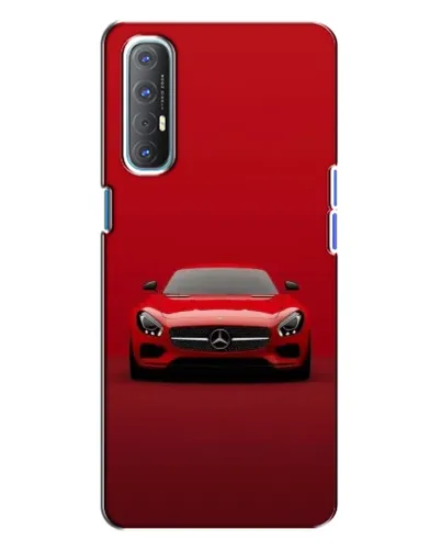 Чехол для OPPO Reno 3 с картинкой «Красный Mercedes AMG» Чехол для OPPO Reno 3 с картинкой «Красный Mercedes AMG»