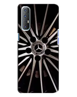 Чехол для OPPO Reno 3 с картинкой «Диск Mercedes»