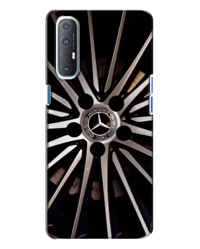 Чехол для OPPO Reno 3 с картинкой «Диск Mercedes» Чехол для OPPO Reno 3 с картинкой «Диск Mercedes»