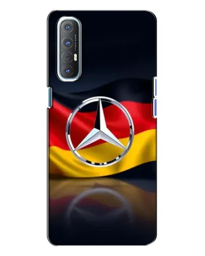 Чехол для OPPO Reno 3 с картинкой «Mercedes — флаг Германии» Чехол для OPPO Reno 3 с картинкой «Mercedes — флаг Германии»