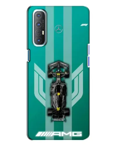Чехол для OPPO Reno 3 с картинкой «Mercedes AMG Petronas» Чехол для OPPO Reno 3 с картинкой «Mercedes AMG Petronas»