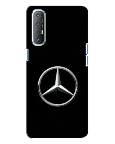 Чехол для OPPO Reno 3 с картинкой «Mercedes классический лого» Чехол для OPPO Reno 3 с картинкой «Mercedes классический лого»