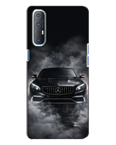 Чехол для OPPO Reno 3 с картинкой «Mercedes в дыму» Чехол для OPPO Reno 3 с картинкой «Mercedes в дыму»