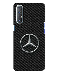 Чохол для OPPO Reno 3 з картинкою «Карбоновий Mercedes стиль» Чохол для OPPO Reno 3 з картинкою «Карбоновий Mercedes стиль»