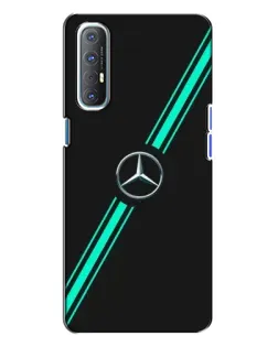 Чохол для OPPO Reno 3 з картинкою «Спортивні лінії Mercedes» Чохол для OPPO Reno 3 з картинкою «Спортивні лінії Mercedes»