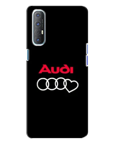 Чехол для OPPO Reno 3 с картинкой «Логотип Audi Heart» Чехол для OPPO Reno 3 с картинкой «Логотип Audi Heart»