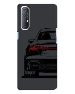 Чехол для OPPO Reno 3 с картинкой «Задняя часть Audi — арт» Чехол для OPPO Reno 3 с картинкой «Задняя часть Audi — арт»