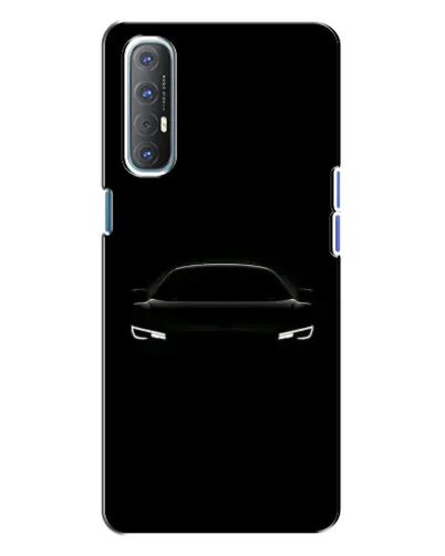 Чехол для OPPO Reno 3 с картинкой «Взгляд Audi в темноте» Чехол для OPPO Reno 3 с картинкой «Взгляд Audi в темноте»